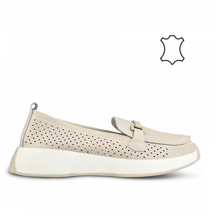 Women's leather shoes