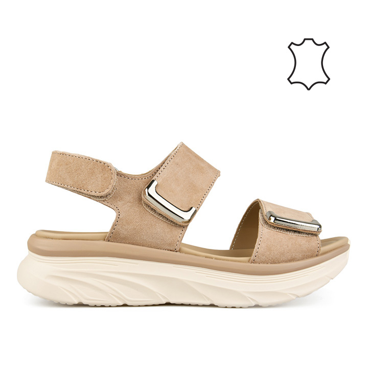 Women's leather sandals