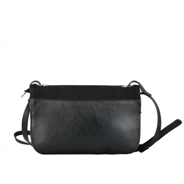 lady's bag genuine leather/eco leather black 0163137