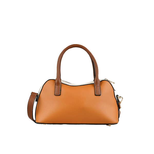 lady's bag synthetic leather light brown 0162382