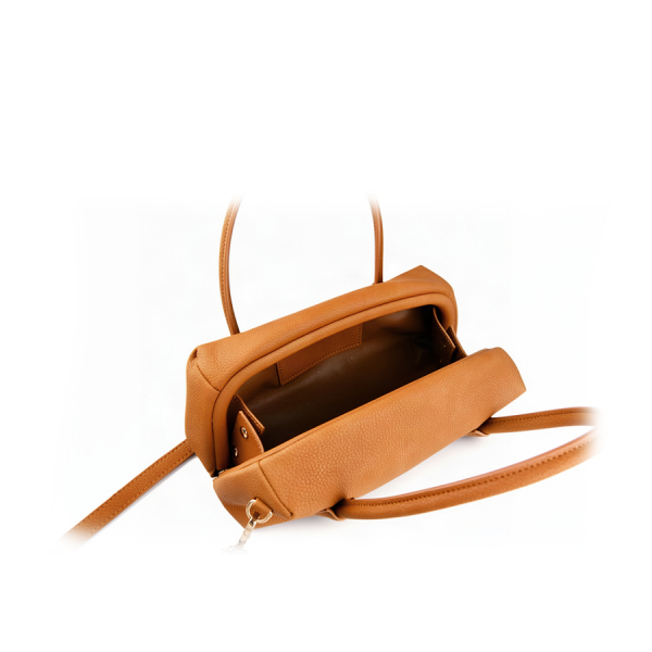 lady's bag synthetic leather light brown 0163133