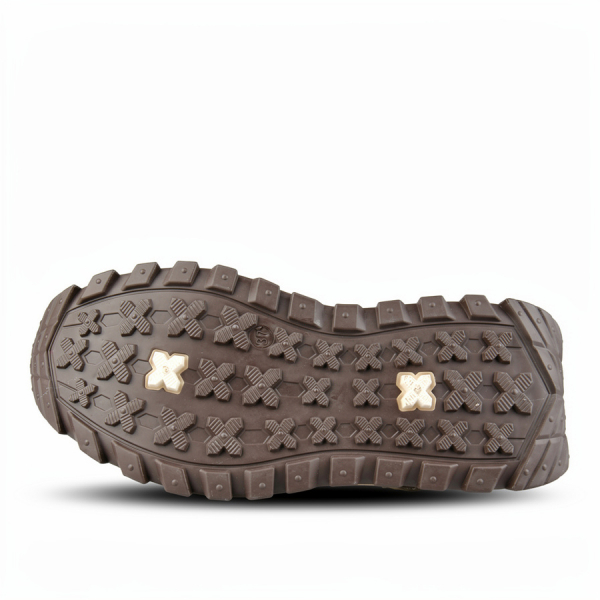 lady's sneakers textile/eco leather light brown 0162692