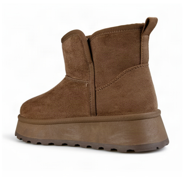 lady's boots textile light brown 0163242