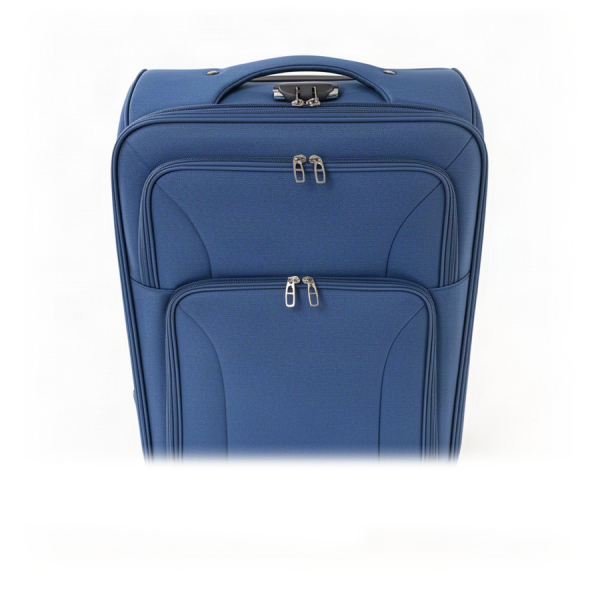 medium suitcase textile  tŭmno sin dark blue 0163718