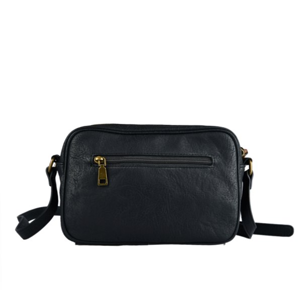 lady's bag synthetic leather black 0163515