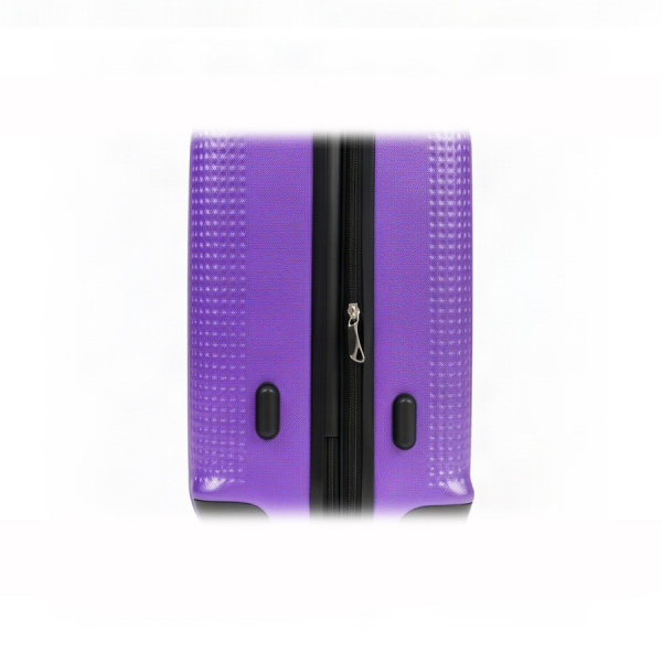 small suitcase ABS plastic  purple 0163687