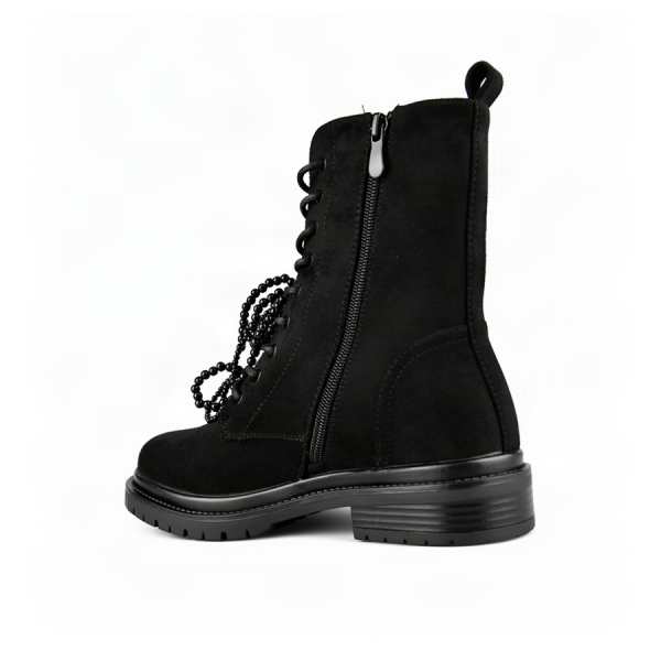 lady's boots textile black 0162790