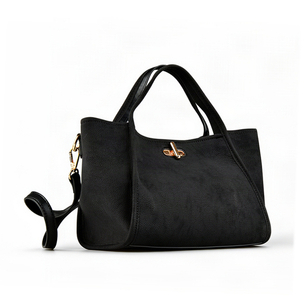 lady's bag synthetic leather black