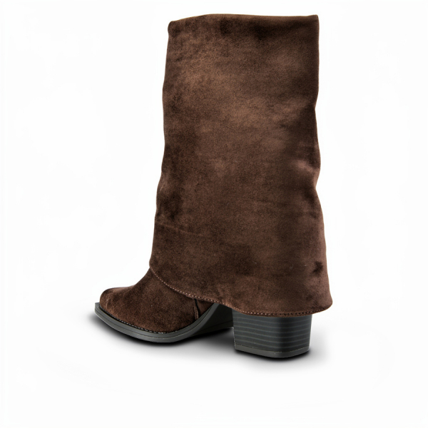 lady's boots textiles brown 0162447
