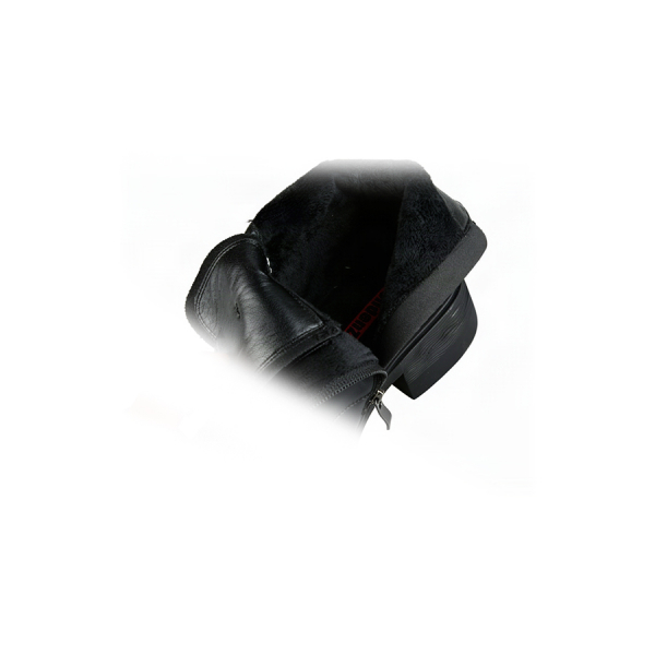 lady's boots genuin leather black 0162878