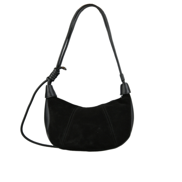 lady's bag genuine leather/eco leather black 0163140