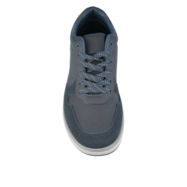 men's shoes synthetic leather blue 0162628