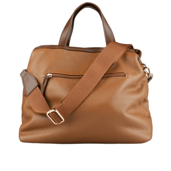 lady's bag synthetic leather light brown 0163501
