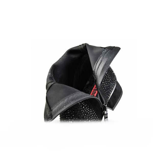 kids boots textiles black 0162532