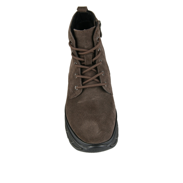 lady's boots genuin leather brown 0163069