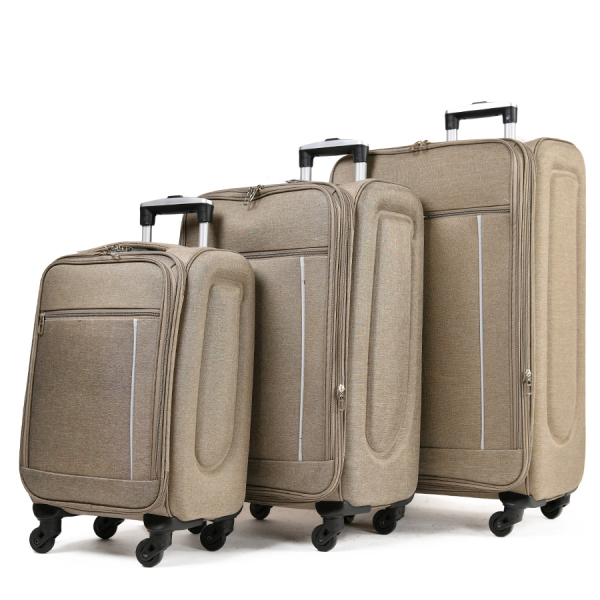 big suitcase textile  beige 0163707