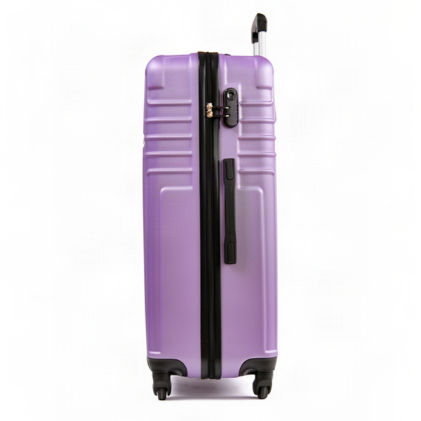 big suitcase ABS plastic  purple 0163680
