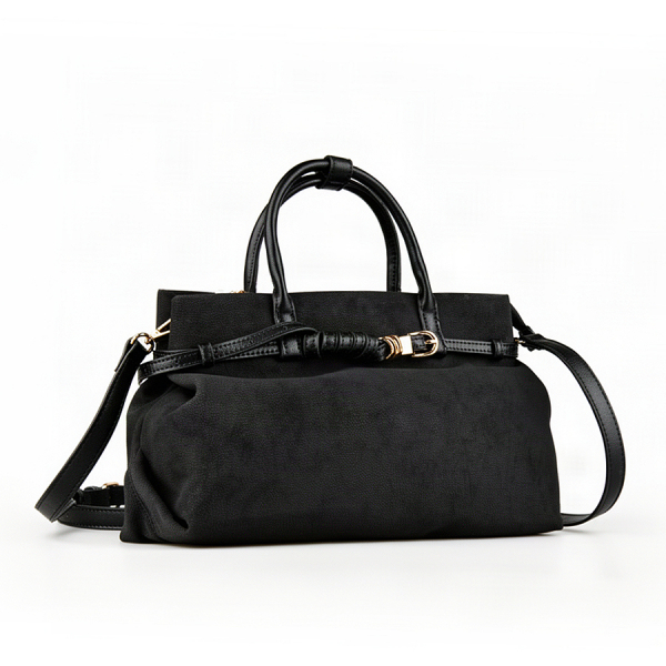 lady's bag synthetic leather black