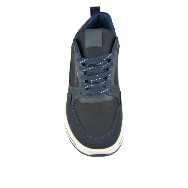 men's shoes synthetic leather blue 0162616