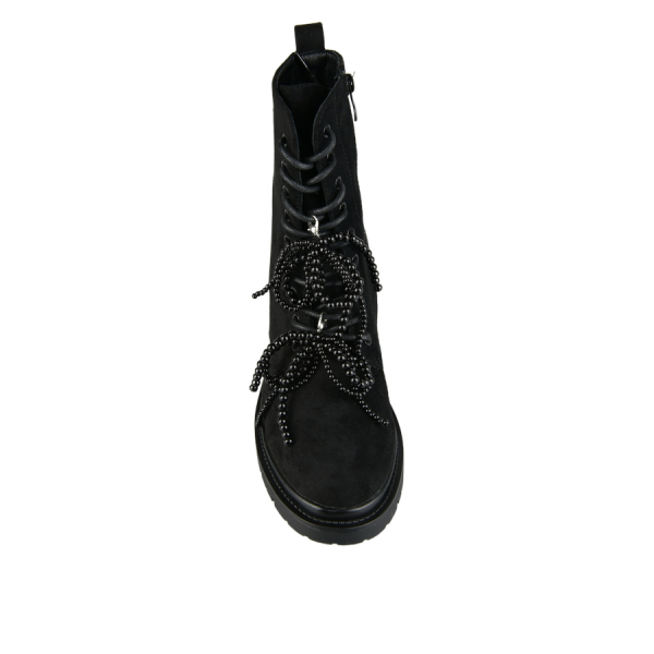 lady's boots textile black 0162790