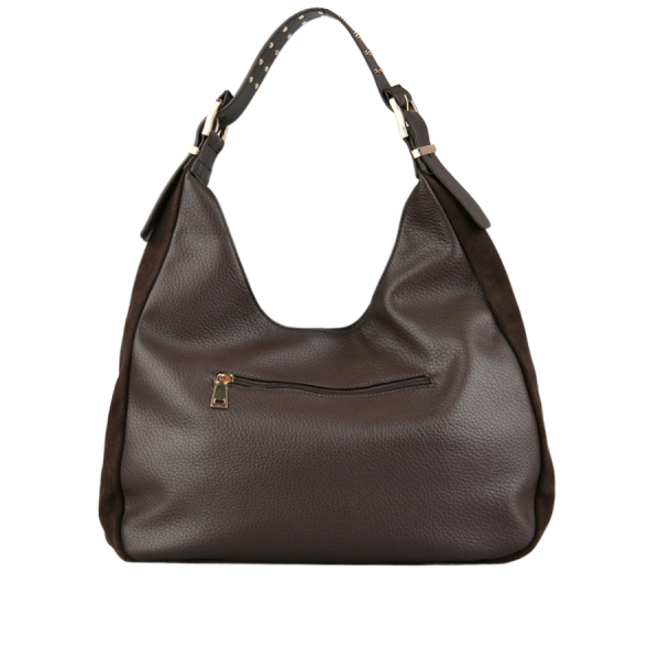 lady's bag genuine leather/eco leather brown 0163127