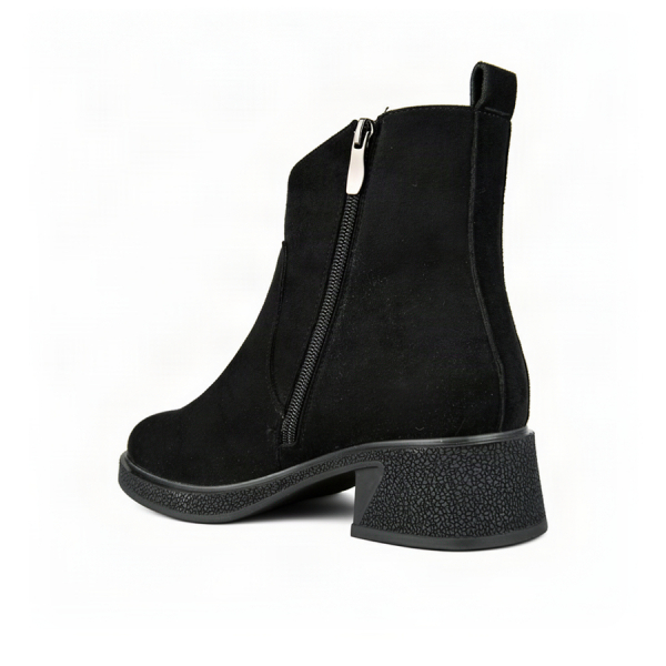 lady's boots textile black 0163396
