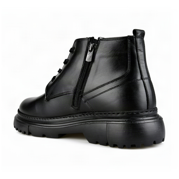 men's boots genuin leather black 0164065