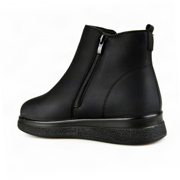 lady's boots synthetic leather black 0163233
