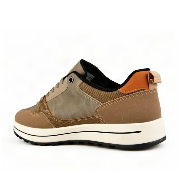 men's shoes synthetic leather brown 0162614