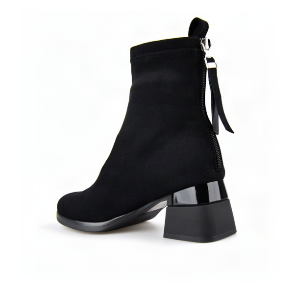 lady's boots textile black 0162424