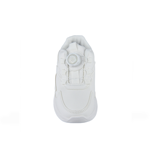 lady's sneakers synthetic leather white 0164161