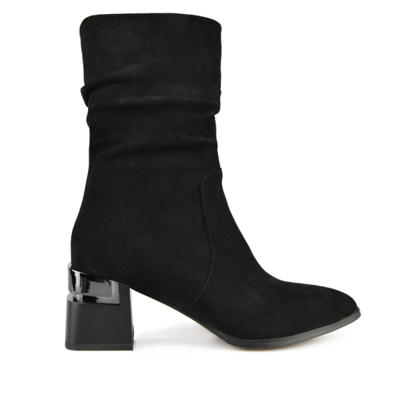 lady's boots textile black