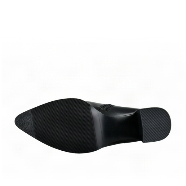 lady's boots synthetic leather black 0162108