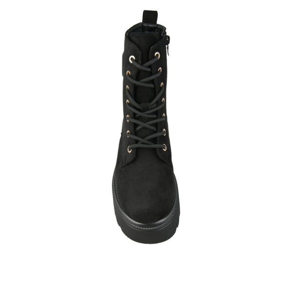 lady's boots textiles black 0162520