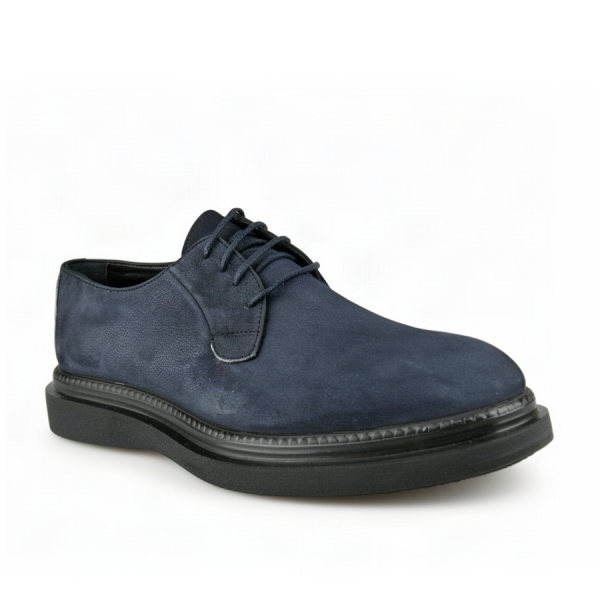 men's shoes genuin leather blue 0164052