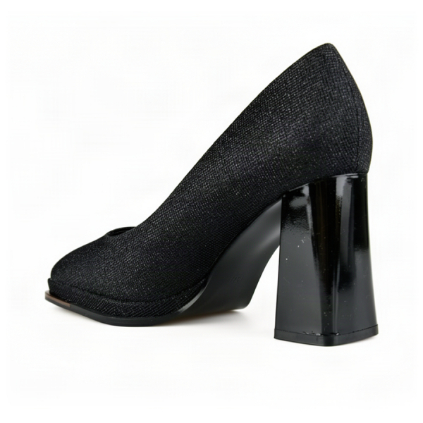 lady's shoes textile black 0163051