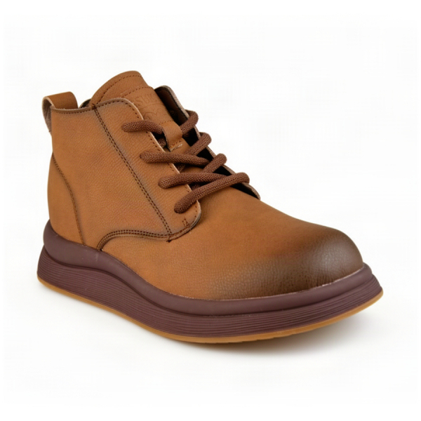 lady's boots genuin leather brown 0162852