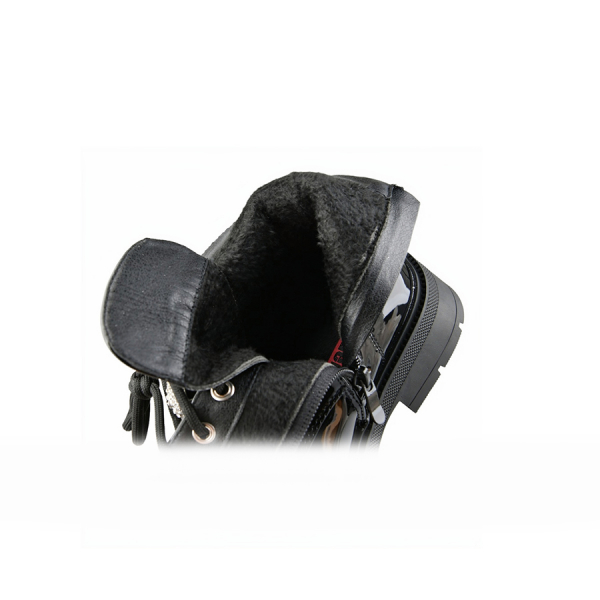 kids boots synthetic leather black 0162530