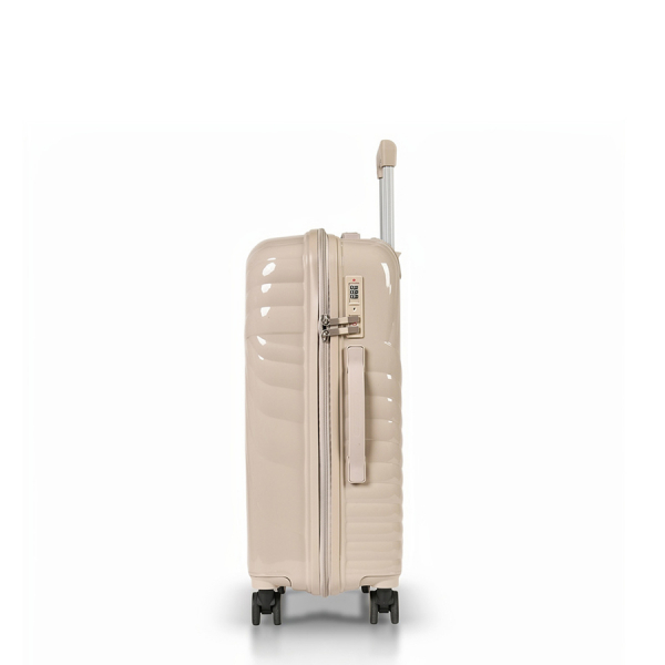 small suitcase polypropylene light grey 0161610