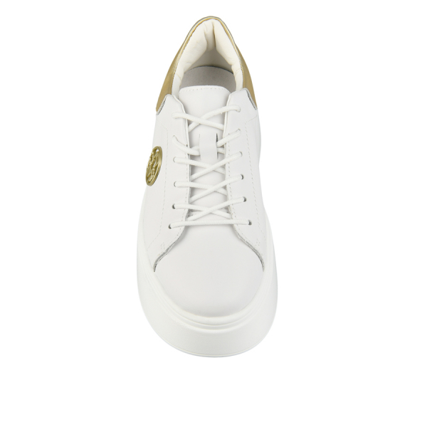 lady's shoes genuine leather white 0157574
