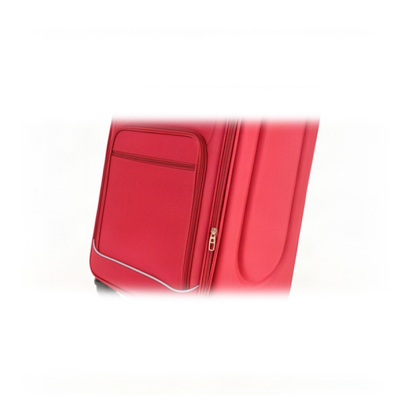 small suitcase textile red 0163732