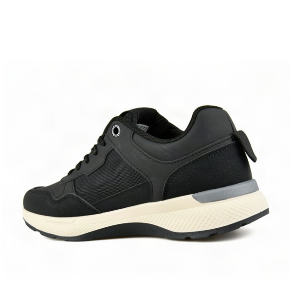 men's sneakers synthetic leather black 0162610