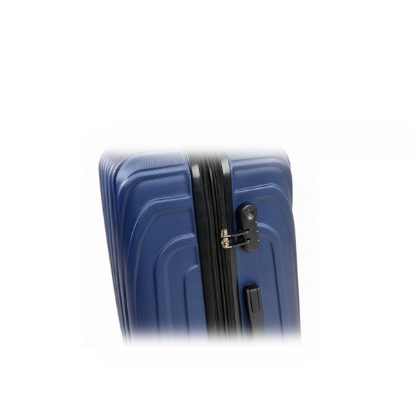 small suitcase ABS plastic  tŭmno sin dark blue 0163672
