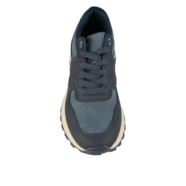 ανδρικά αθλητικά παπούτσια οικολογικό δέρμα σκούρο μπλε 0162621
