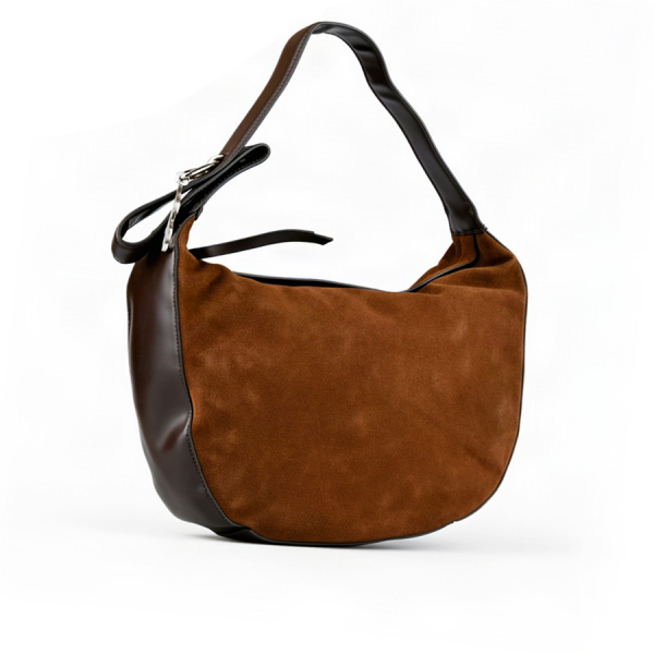 lady's bag genuine leather/eco leather brown