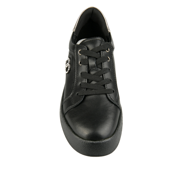 lady's shoes genuine leather black 0156191