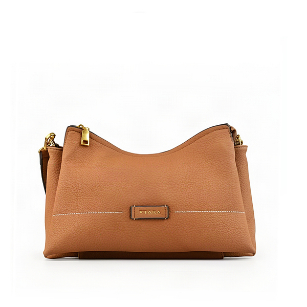 lady's bag synthetic leather light brown 0163103