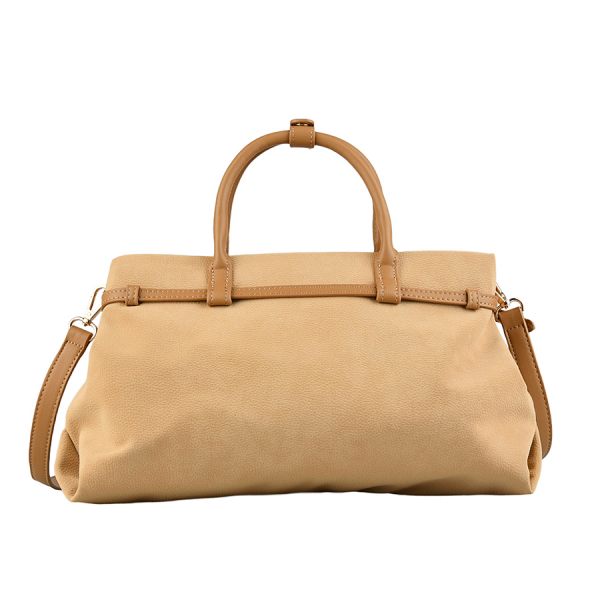 lady's bag synthetic leather beige 0162374