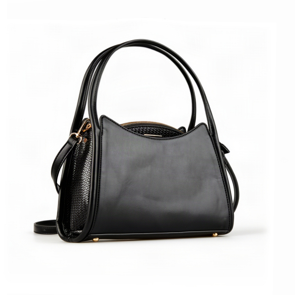 lady's bag synthetic leather black