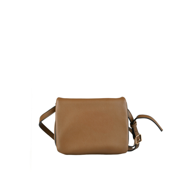 lady's bag synthetic leather light brown 0163169